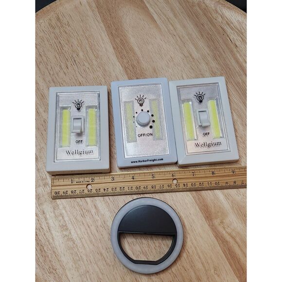 Set of 4 Battery Operated Lights | Portable Wireless Lighting - Picture 3 of 8